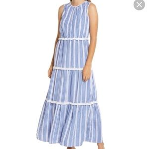 NWT Julia Jordan gingham maxi dress